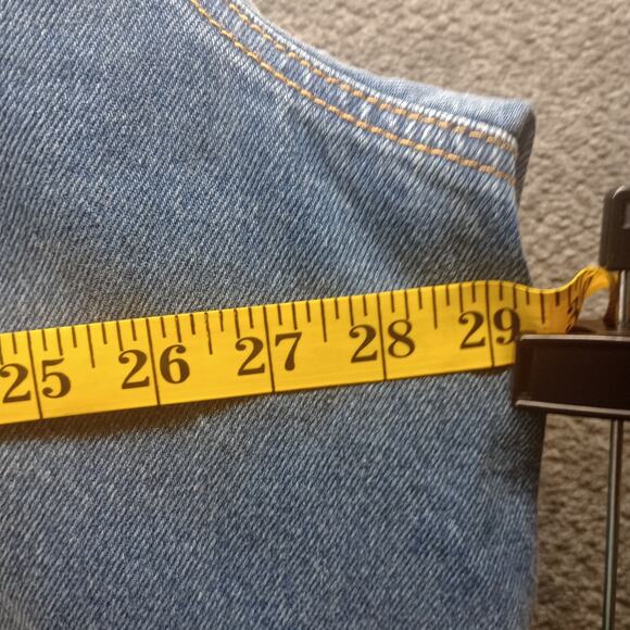 Levi Strauss Denim Hoodie Jacket Men’s Relaxed Quilted Lining Workwear - Picture 4 of 8